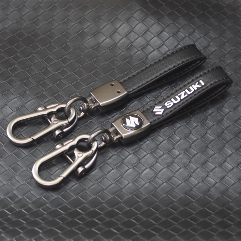 Móc Chìa Khóa Xe Hơi Suzuki Grand Vitara Suzuki Sx4 Swift Alto Bằng Da PU Phối Kim Loại Sáng Tạo