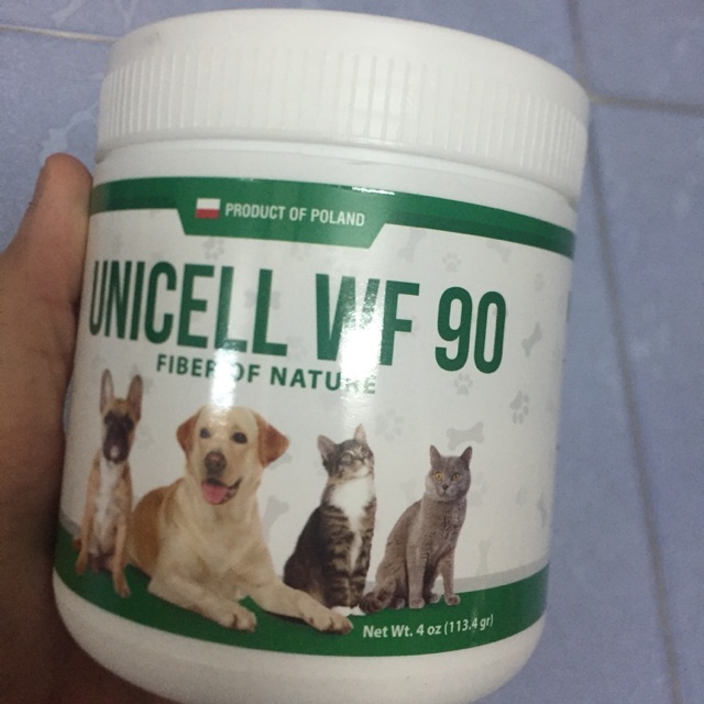 Bột xơ cho chó mèo