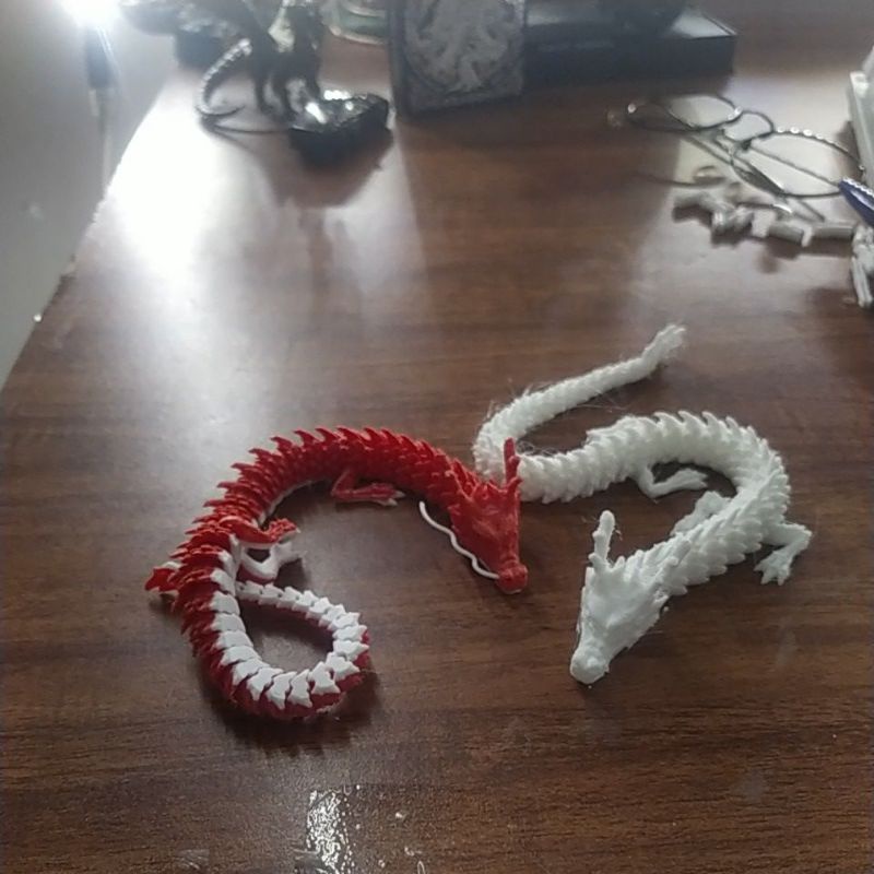 rồng in 3d khớp nối