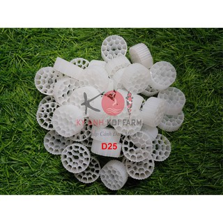 Hạt lọc nước kaldnes | đệm vi sinh mbbr | hạt lọc kaldnes trọng lượng 1kg | hạt lọc kaldnes giá tốt | kyanhkoifarm