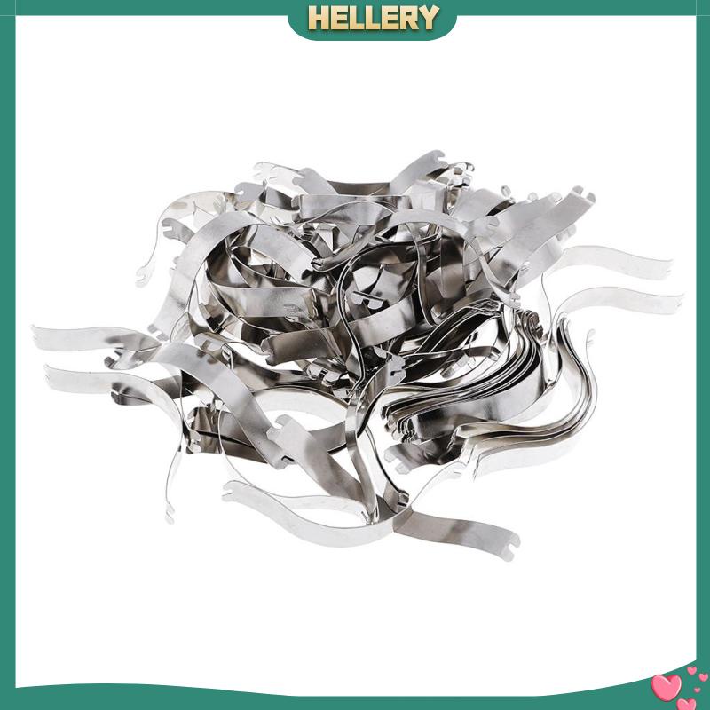Set 100 Kẹp Cố Định Khung Ảnh Bằng Hợp Kim Nhôm Tiện Dụng