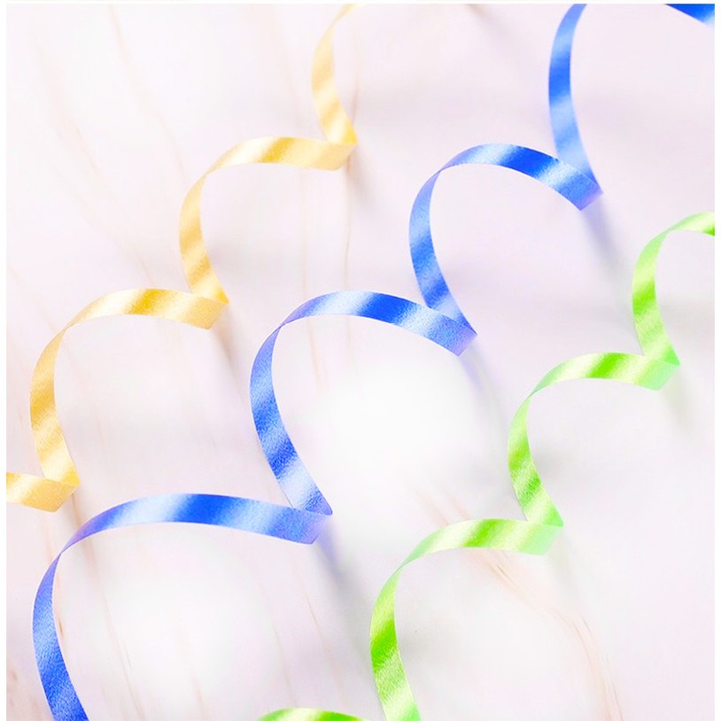 Cuộn Dây Ruy Băng 10M Đường Kính 5mm Dùng Để Trang Trí Tiệc Sinh Nhật 14 Màu Sắc