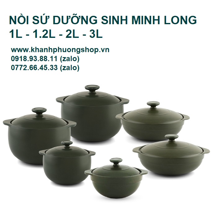 Nồi sứ dưỡng sinh 2L - nồi sứ dưỡng sinh