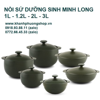 nồi sứ dưỡng sinh 2L - nồi sứ dưỡng sinh