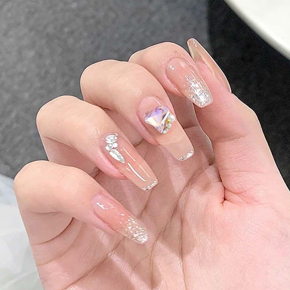 Phụ Kiện Trang Trí Móng Tay Hình Trái Tim Xinh Xắn|Phụ Kiện Trang Trí Móng Tay Nghệ Thuật Hình Trái Tim Sang Trọng DIY