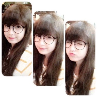Gọng kính tròn kute