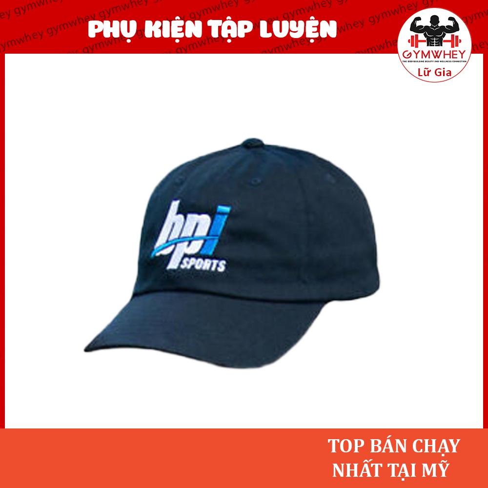 [GIÁ TỐT NHẤT] Nón Thể Thao Phong Cách Bpi Sport (Màu Đen ) - Authentic 100%