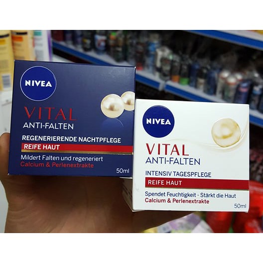 KEM DƯỠNG DA CHUYÊN SÂU, LÀM TRẮNG DA, GIẢM THÂM NÁM NIVEA VITAL CHO MỌI ĐỘ TUỔI