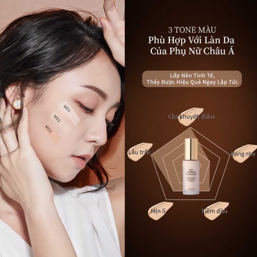 KEM NỀN CHE KHUYẾT ĐIỂM SIÊU MỊN LÌ DREAM TREND 30ML