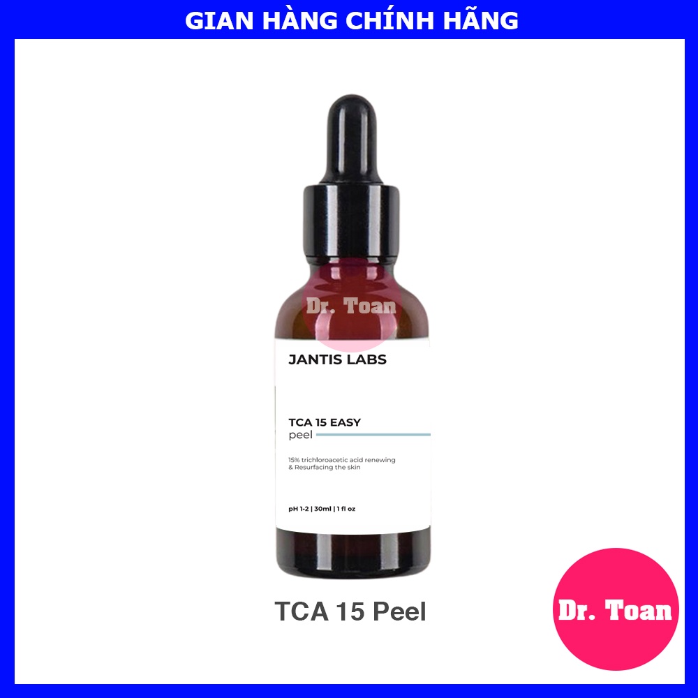 Serum peel da TCA 15 easy  peel mặt, mông, khuỷu tay, đầu gối jantis labs