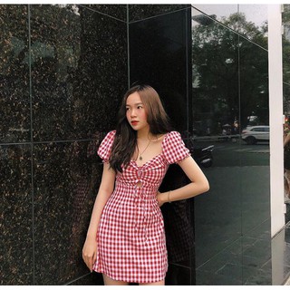 Thanh lý - red venus dress - size m