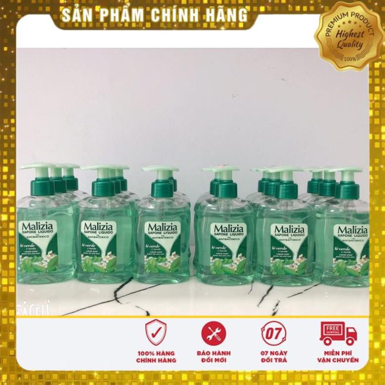 🏝🏝 Nước rửa tay Malizia 300ml chiết xuất từ thảo mộc, trà xanh và hoa nhài hàng công ty ,có chất dưỡng ẩm cho da tay