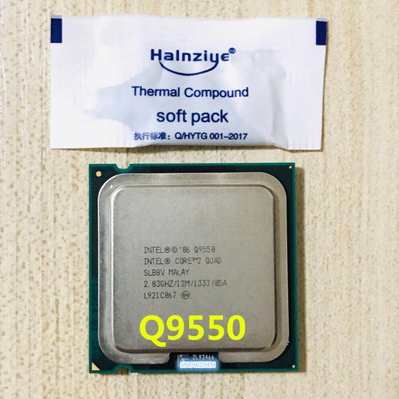 CPU intel Q9550 (Quadcore)