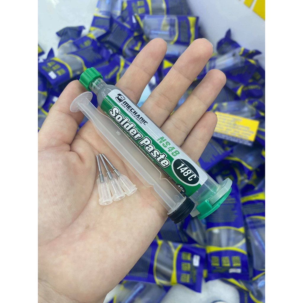 Chì làm chân Mechanic dạng tuýp (138/ 148/ 183độ)