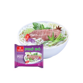 Phở bò Vifon 65g combo 10 gói