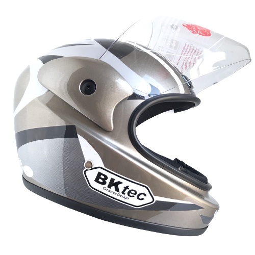 Mũ bảo hiểm fullface - Kính trong suốt - Vòng đầu 57-59cm - Hàng chính hãng Bktec - BK30 - Bảo hành 12 tháng