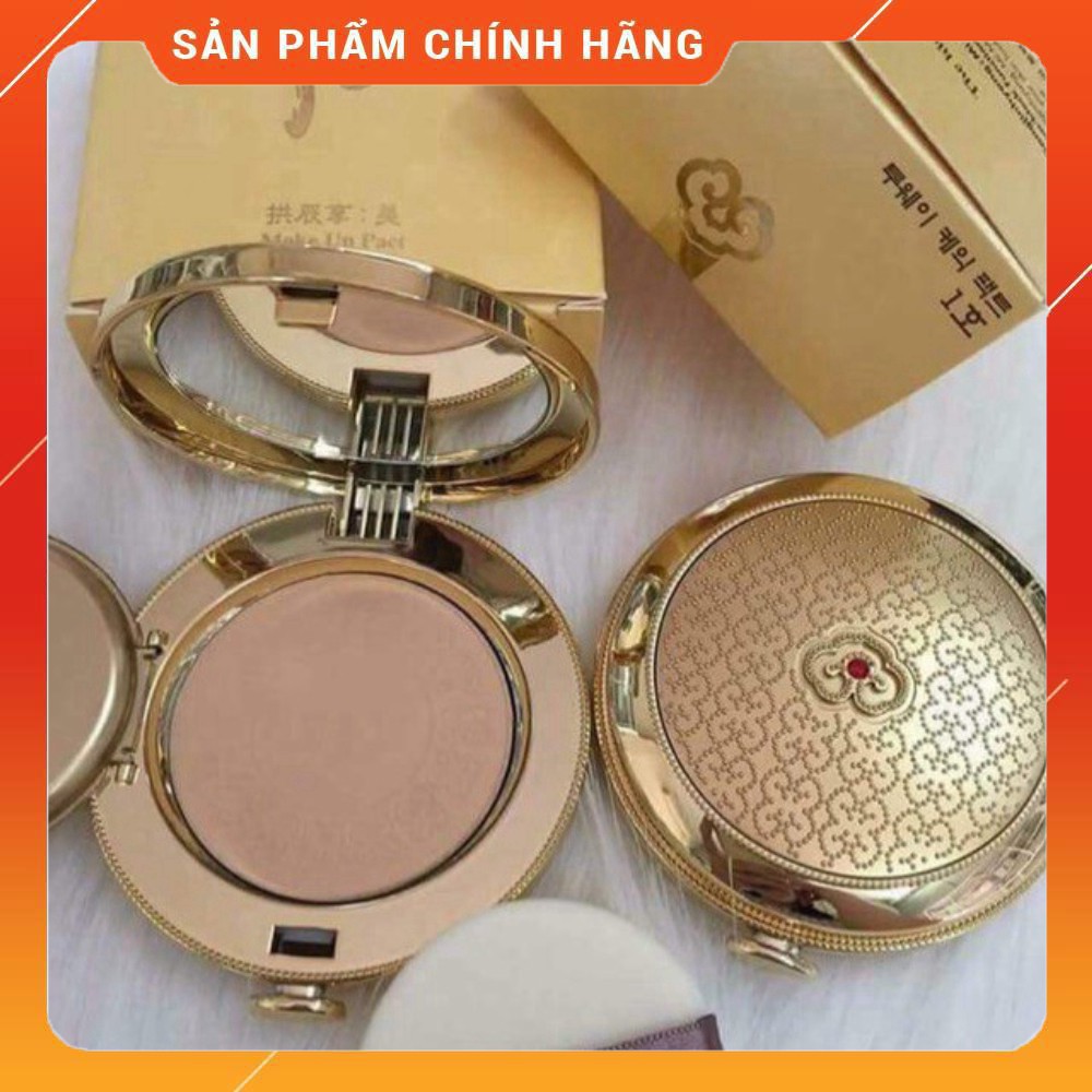 Phấn phủ dạng nén Whoo vàng Hoàng Cung Mi Makeup Pact