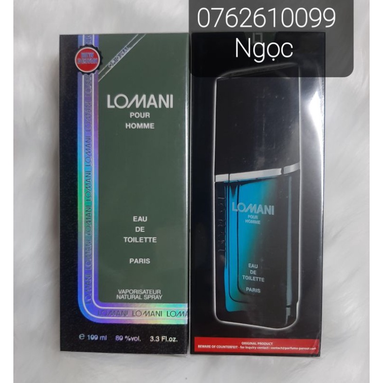 Nước hoa Nam LOMANI POUR HOMME ( 100ml ) - Hàng Pháp.