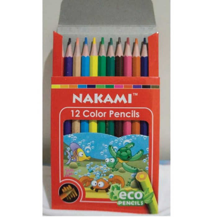 (Hàng Mới Về) Bút Chì Kẻ Lông Mày Nakami 12 Màu Sắc Tùy Chọn