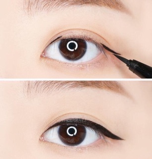 Bút dạ kẻ mắt nước