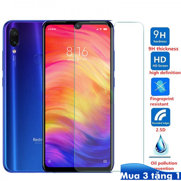 Kính cường lực bảo vệ màn hình dành cho Xiaomi Redmi Note 5 6 7 8 9 4X 5A 6A 7A 8A 9A 9i 9S 8T A2 K20 K30 K30S Lite Pro Prime Plus