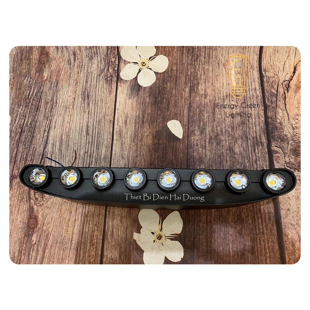 Đèn trang trí hắt tường Energy Green Lighting 2 đầu 16w chống nước TN191 - Thân nhôm - Bảo hành 12 tháng