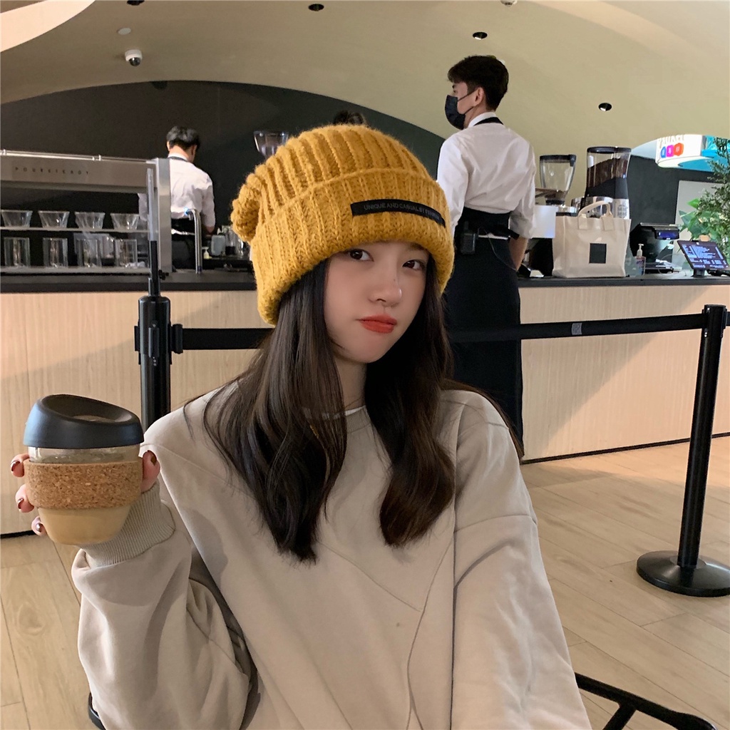 Mũ len giữ ấm thời trang mùa đông trẻ trung cho nữ