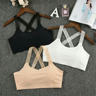 Bra chất cotton mát quai chéo mã 2812