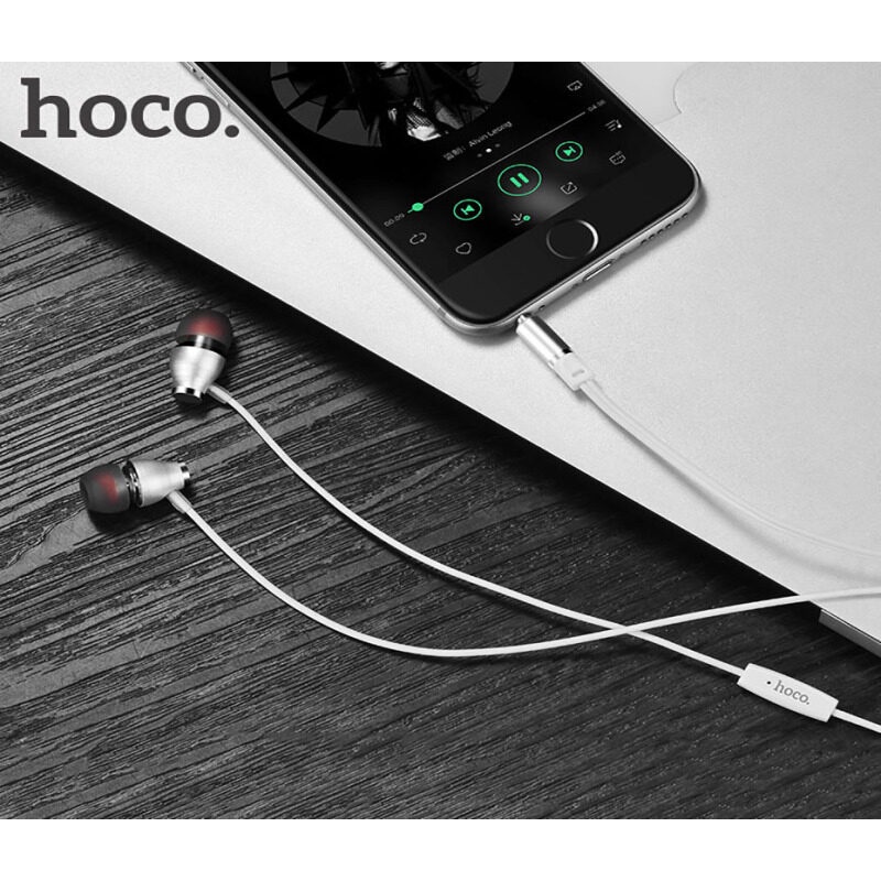 Tai nghe nhét tai Hoco. M28 Hi-Res âm thanh siêu trầm chất lượng cao thích hợp cho điện thoại máy tính