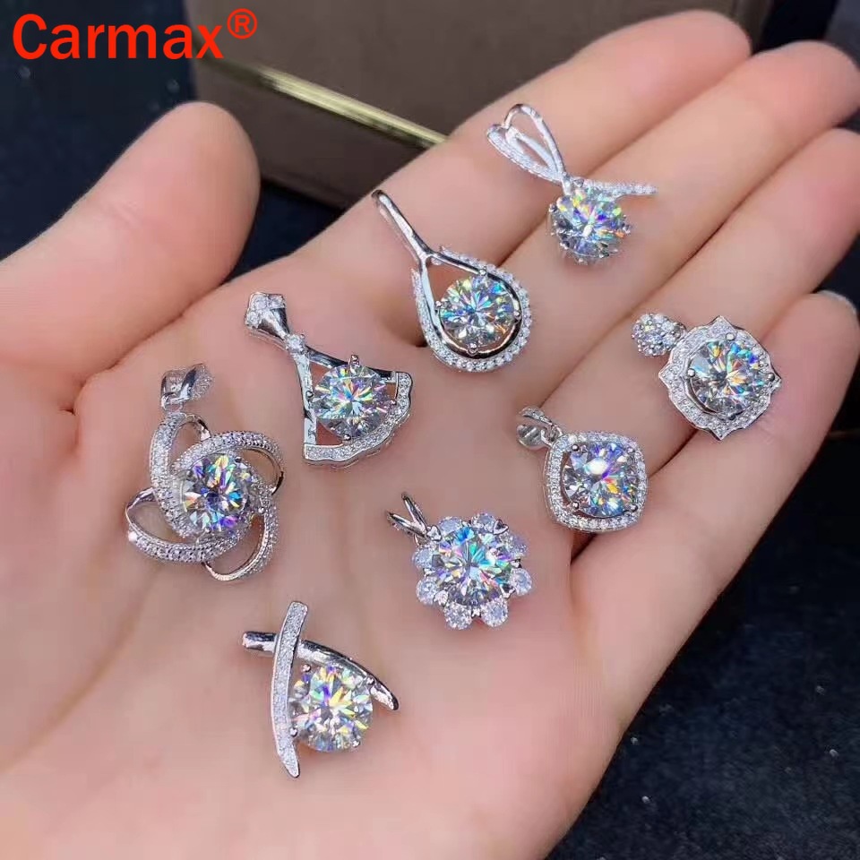 Dây Chuyền Mặt Moissanite Thời Trang Cổ Điển