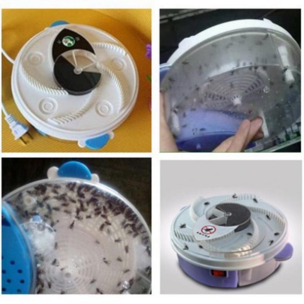 Dụng Cụ Bắt Ruồi Muỗi Cắm Điện 220V Tự Động,Máy Bẫy Ruồi Tự Động Thông Minh Tặng Kèm Gói Mồi Không Tiếng Ồn sasa