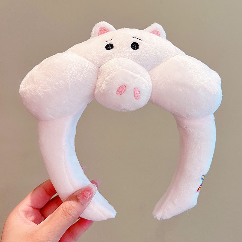 Băng Đô Cài Tóc Phong Cách Hoạt Hình Toy Story / Dâu / Gấu Ôm / Heo /