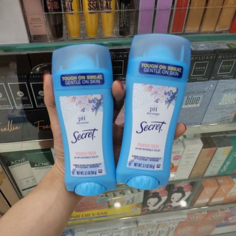 SÁP KHỬ MÙI SECRET - Ph Balanced Powder Fresh 59g