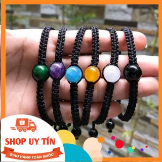 [ẢNH THẬT] VÒNG TAY HANDMADE ĐÁ PHONG THỦY NGŨ HÀNH