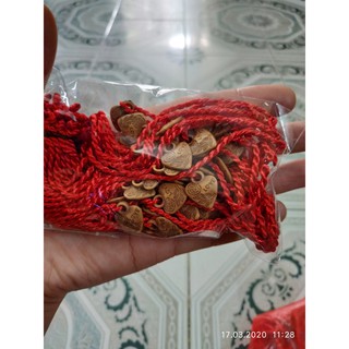 Vòng Tay Chỉ Đỏ May Mắn (Ảnh Thật)-HươngSu-(357-VogTayChiDo)