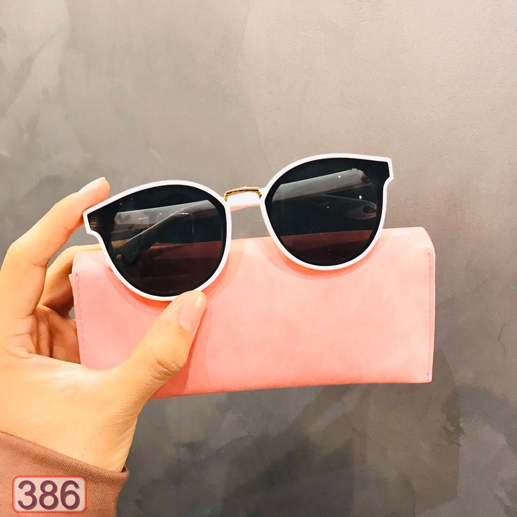 Mắt Kính Thời Trang Nữ Hot Trend K386B Cao Cấp Sang Chảnh - Hazo