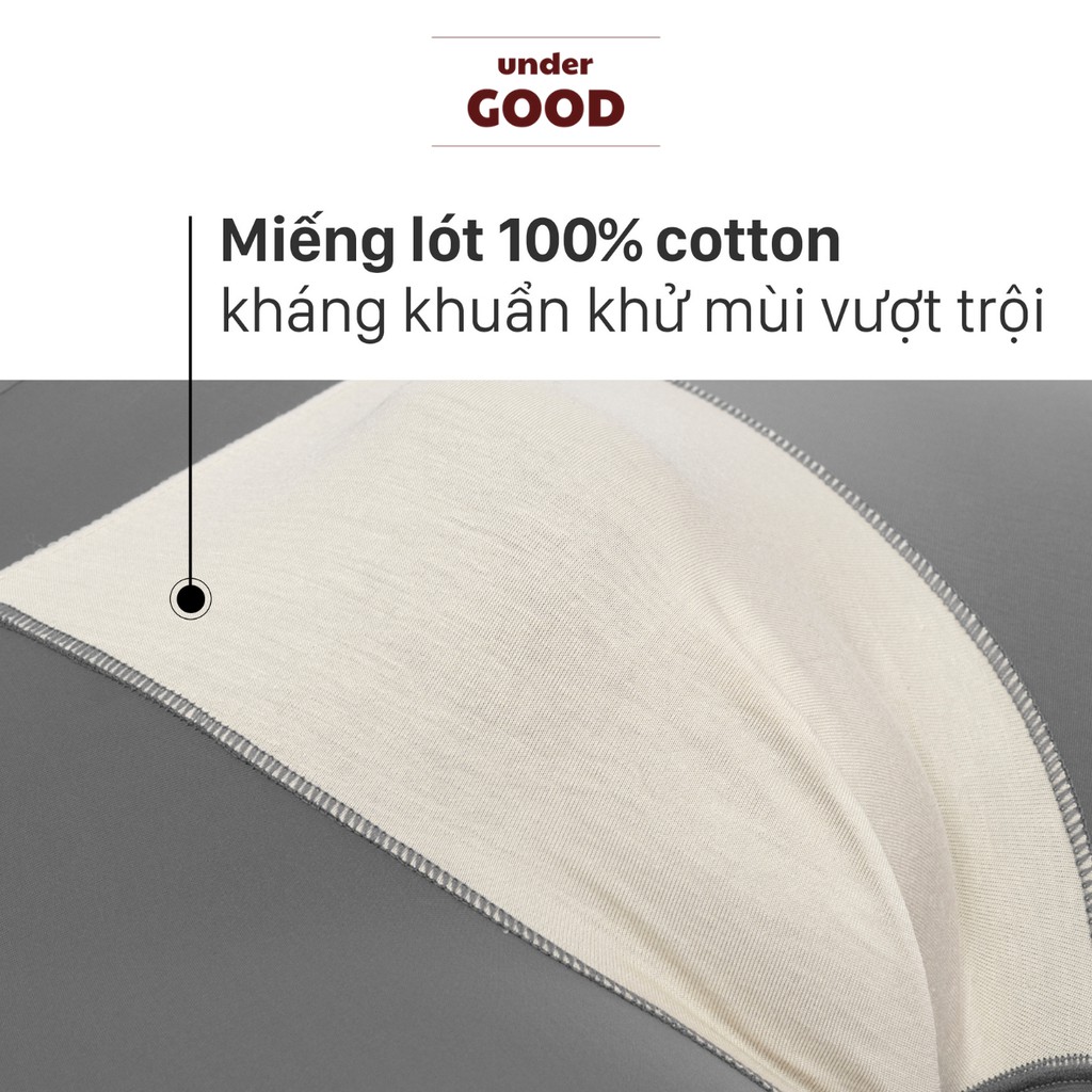 Quần lót Boxer nam mùa hè vải lụa băng cao cấp mát, mịn, thoáng khí, quần sịp đùi siêu co giãn| UnderGOOD