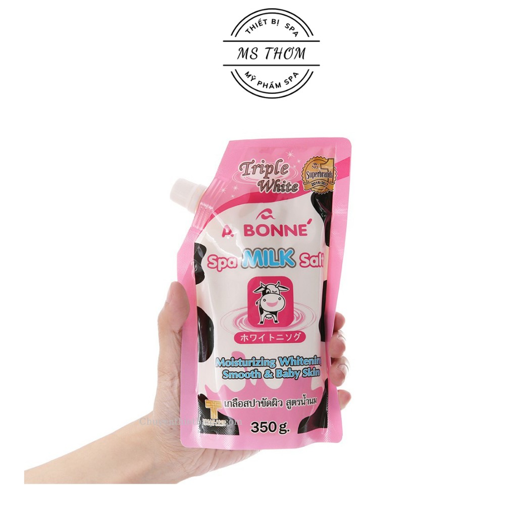 Muối tắm sữa bò tẩy tế bào chết Abonne Thái Lan 350g | BigBuy360 - bigbuy360.vn