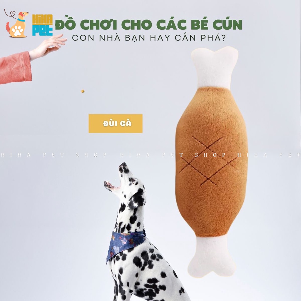 Đồ Chơi Hình Trái Cây Dễ Thương Cho Chó Cắn Loại Nhồi Bông Có Kèn Bíp Bíp Chất Liệu Tốt Vải Thêu