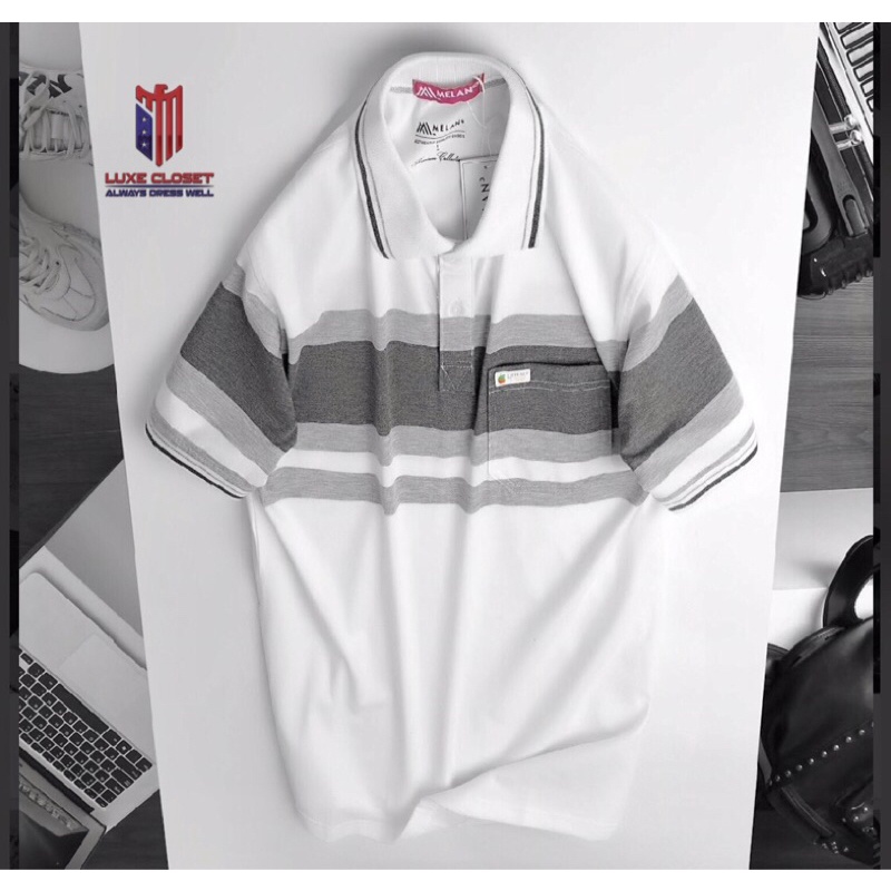 Áo thun nam trung niên nhiều màu sang trọng ACT003