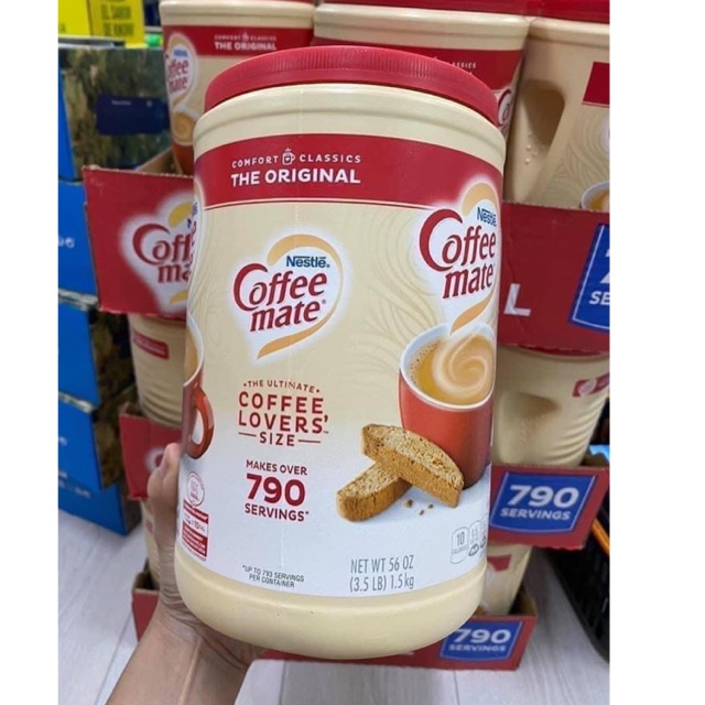 [Date 2022]-Bột kem Coffee Mate 1,5kg của Mỹ