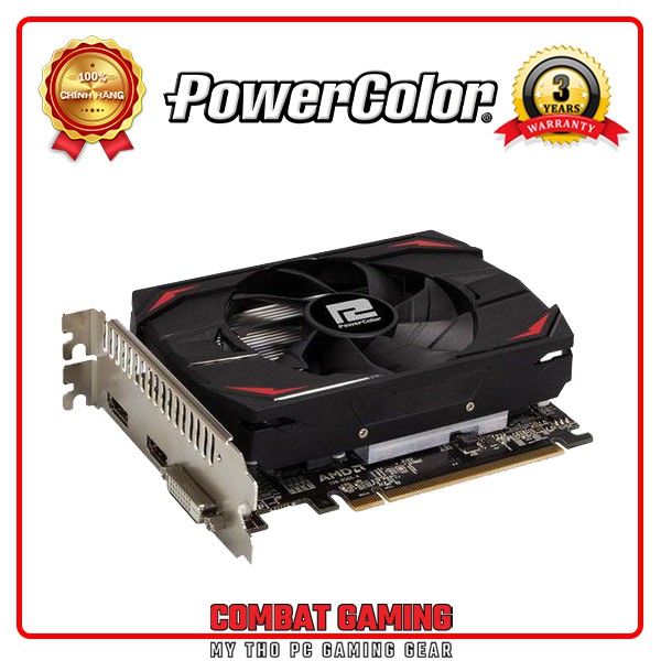 Card Màn Hình POWERCOLOR RADEON RX550 2GB GDDR5 RED DRAGON