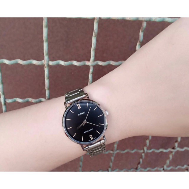 Đồng hồ nữ dây kim loại Casio Anh Khuê LTP-VT01D-1BUDF