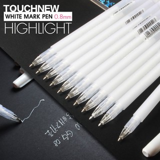 Bút gel trắng TouchNew 0.8mm
