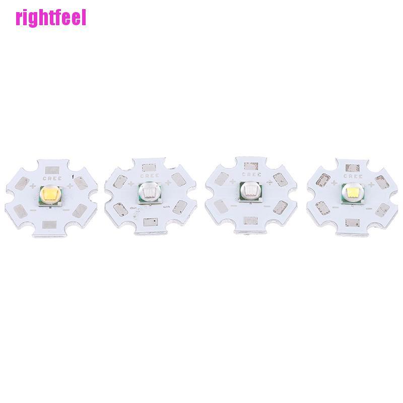 Rightfeel CREE XML2 XM-L2 10W White red green blue yellow High Power LED chip+16/20mm PCB