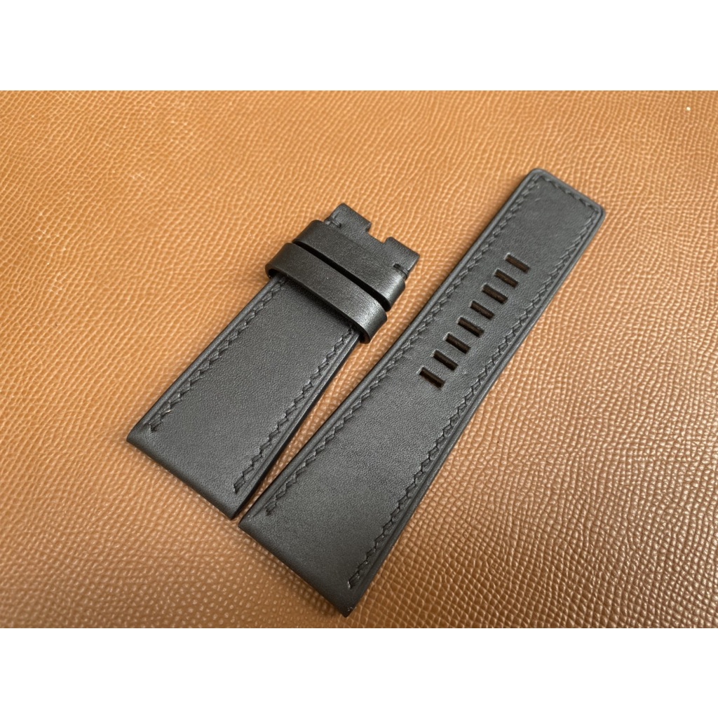 Dây đồng hồ Diesel Đen đủ size làm theo yêu cầu (Trong lót da Epsom)