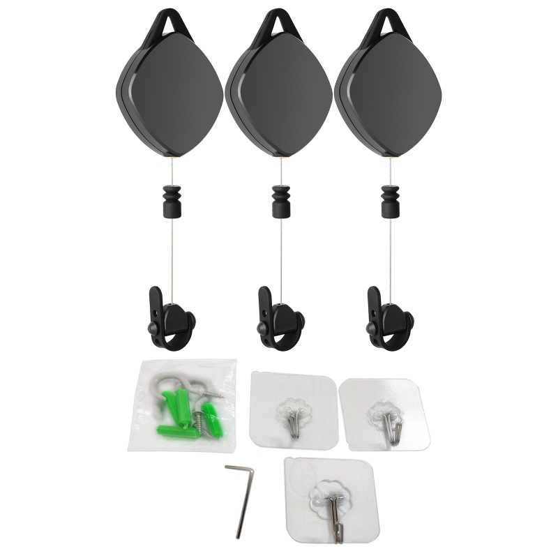 Bộ 3 / 6 Ròng Rọc Sắp Xếp Dây Cáp VR Không Ồn Cho HTC Vive Rift S PS