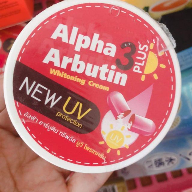 Kem kích trắng BODY ALPHA ARBUTIN uv 3+