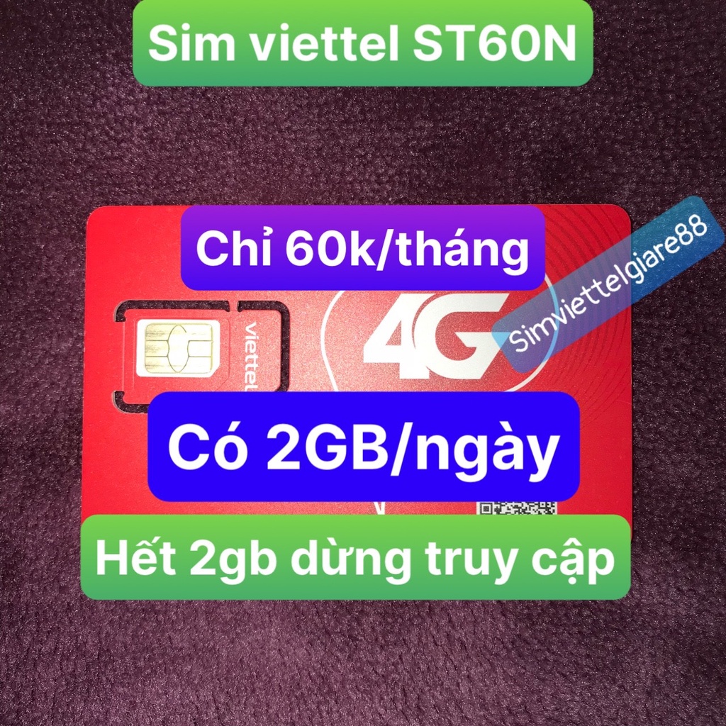 Sim 4g viettel umax50n, Umax70 không giới hạn lưu lượng truy cập data, sd70 1gb/ngày, sd90 1,5gb/ngày