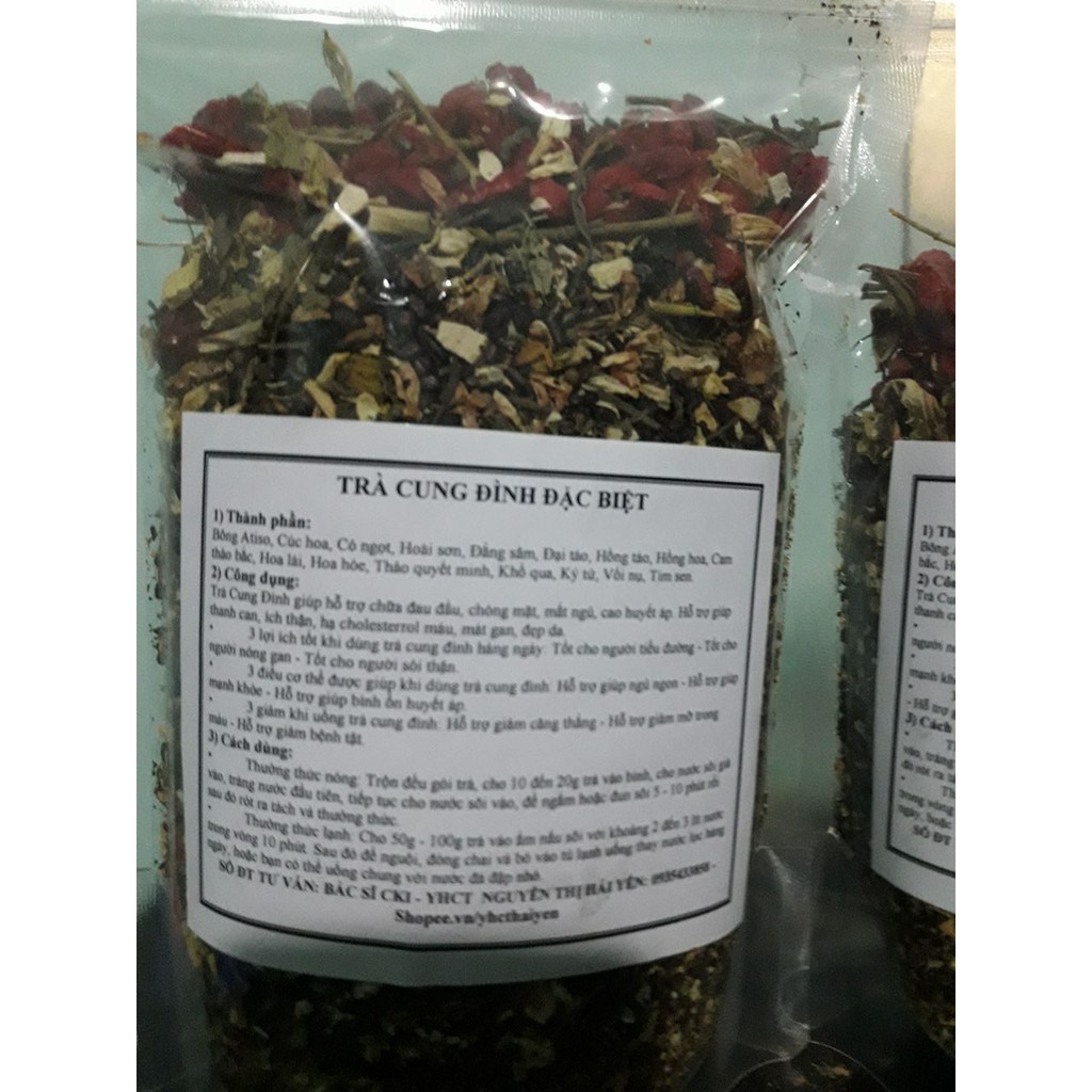 500 Gr TRÀ CUNG ĐÌNH ĐẶC BIỆT - MÓN QUÀ CHO SỨC KHỎE CẢ NHÀ | BigBuy360 - bigbuy360.vn